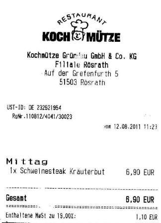 iafm Hffner Kochmtze Restaurant